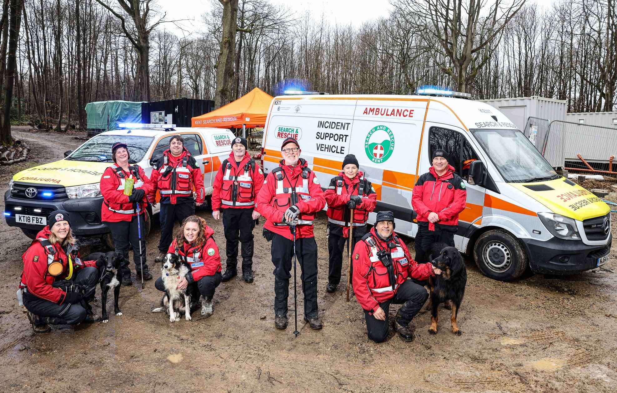 Housebuilder's donation to Maidstone-based search and rescue volunteers