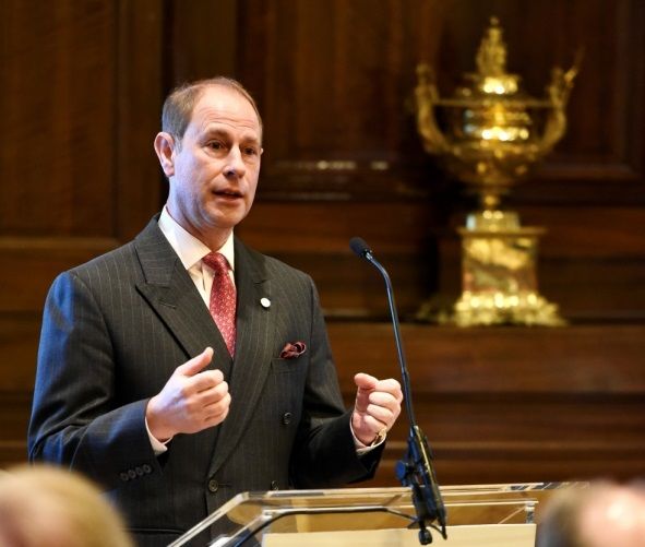 Earl of Wessex and Duke of Kent attend Duke of Edinburgh’s Award donation at Freemasons’ Hall