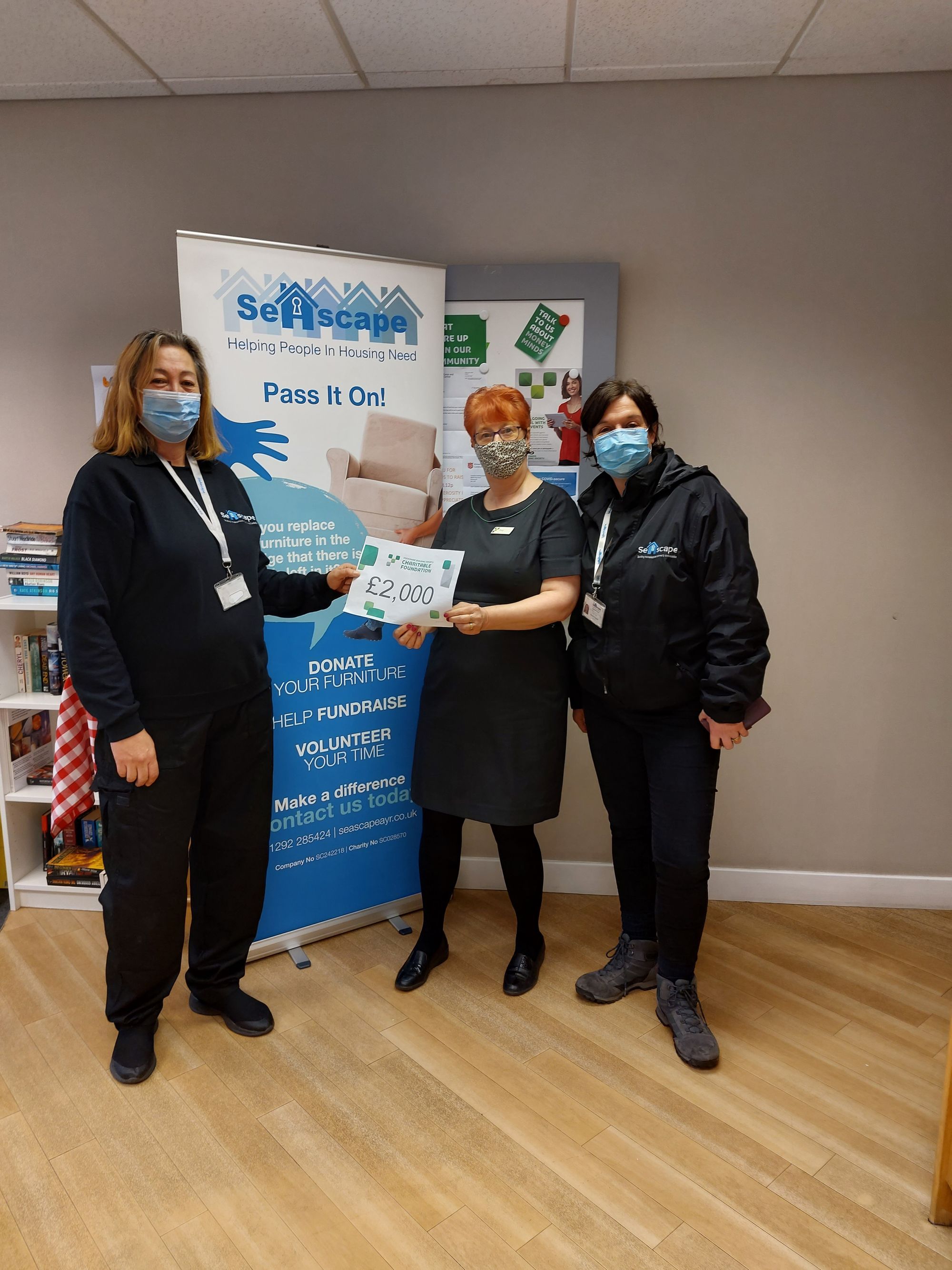 Ayr homeless and housing charity receive cash boost