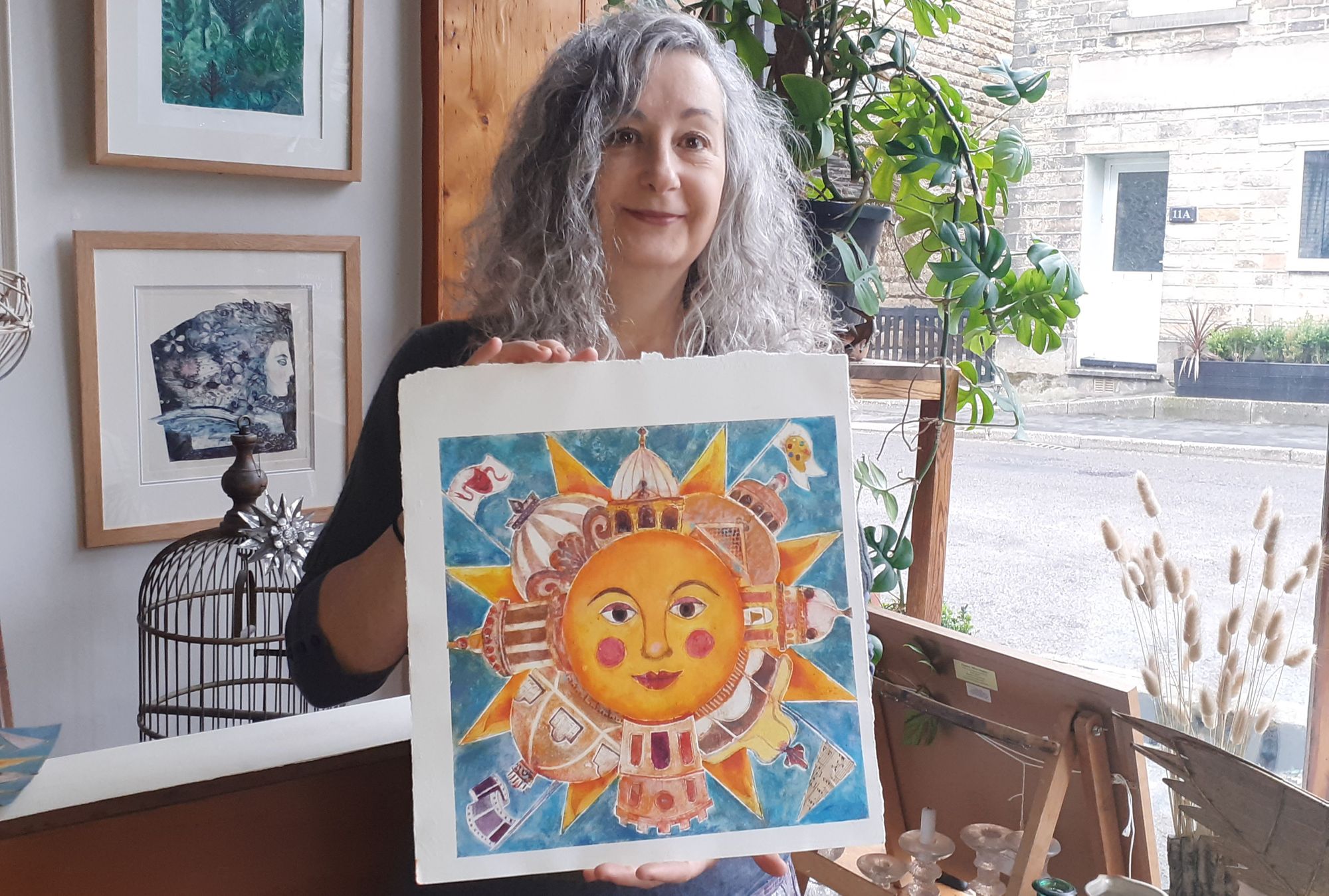 New Mills artist wins competition to design festival programme