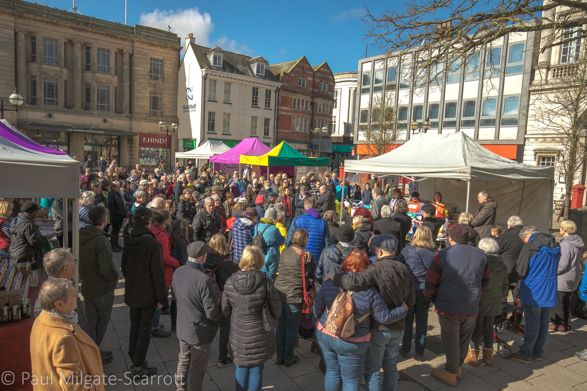 Ukraine appeal in Stafford raises thousands plus donations
