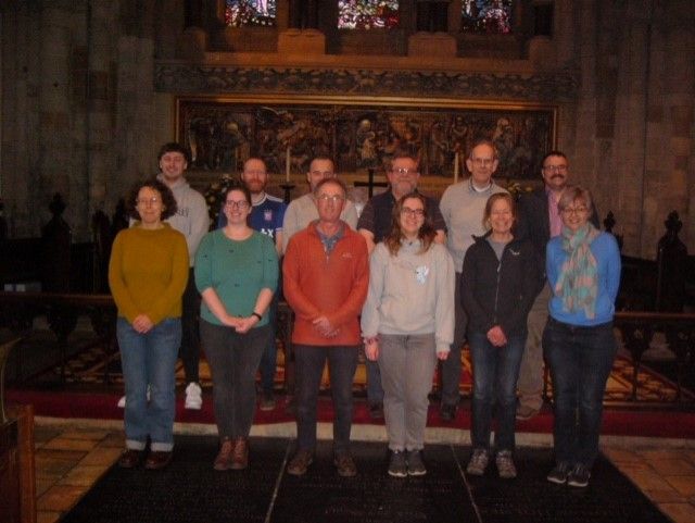 Bellringing bands battle it out at Waltham Abbey Church
