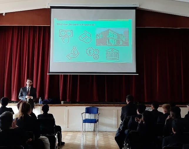 Yardley school hosted Bank of England speaker as part of National Careers Week