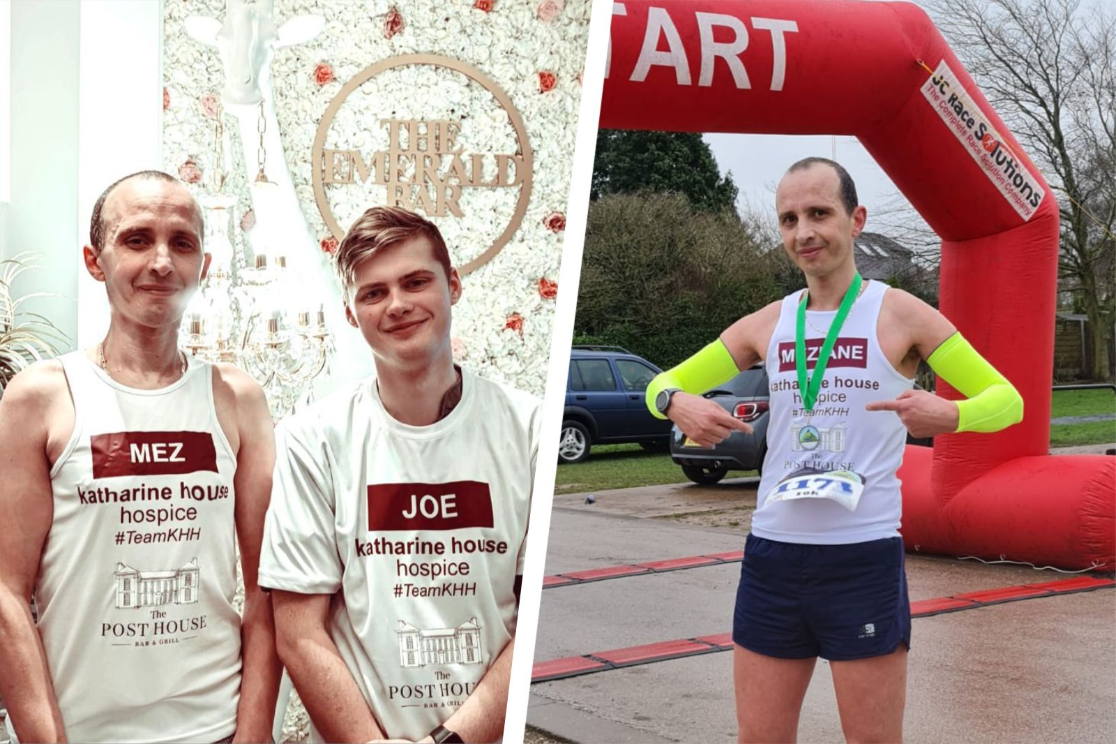 Chefs take on Stafford half marathon for local charity