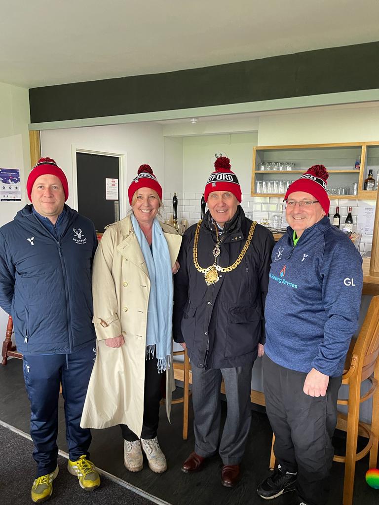 MP for Hertford and Stortford visits Hertford Hockey Club
