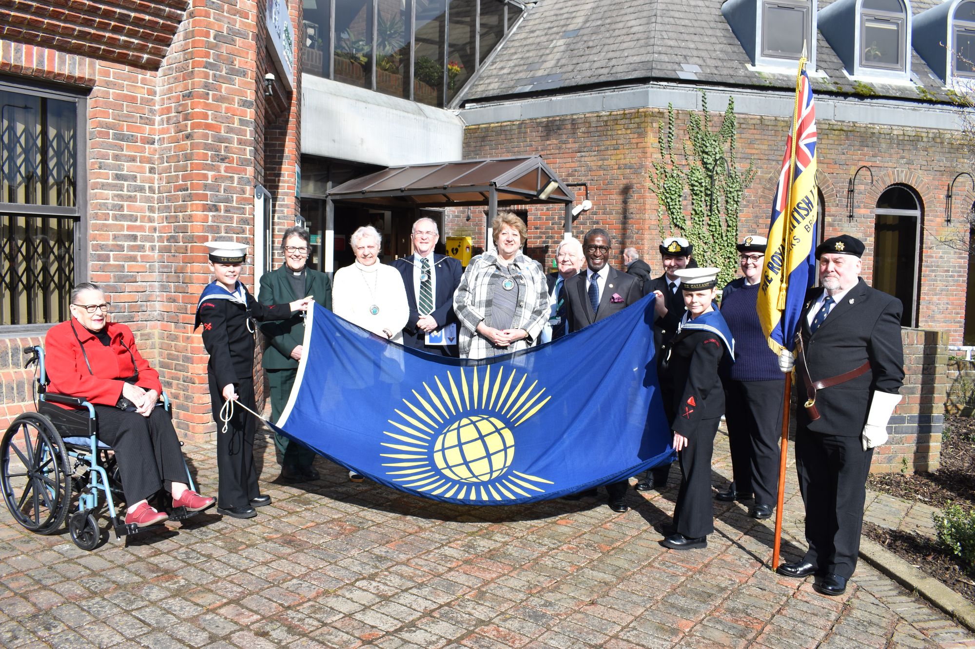Sevenoaks flies the flag for Commonwealth Day