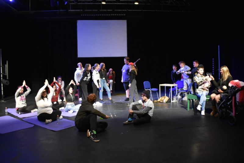 Stockton students play their part in National Theatre festival