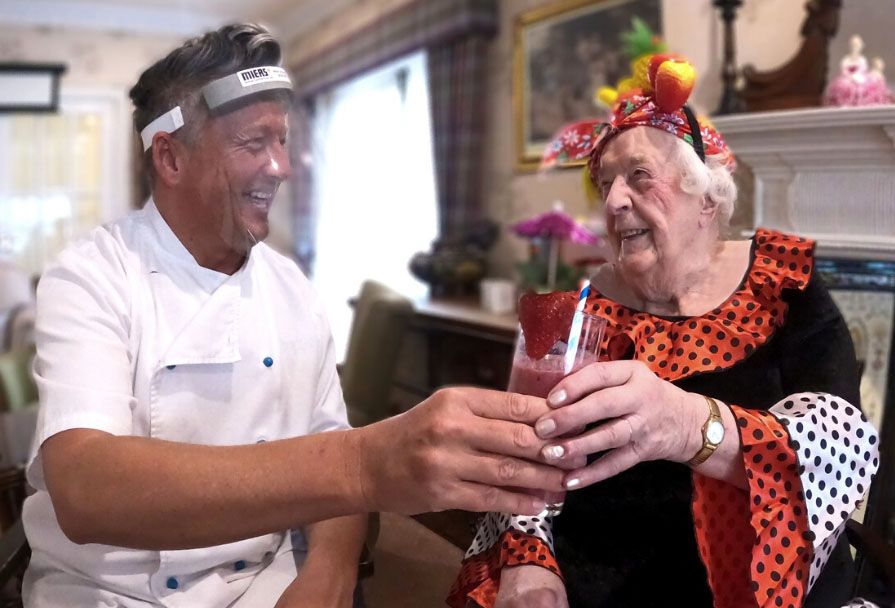 Ayrshire care home residents soak up Hydration Week