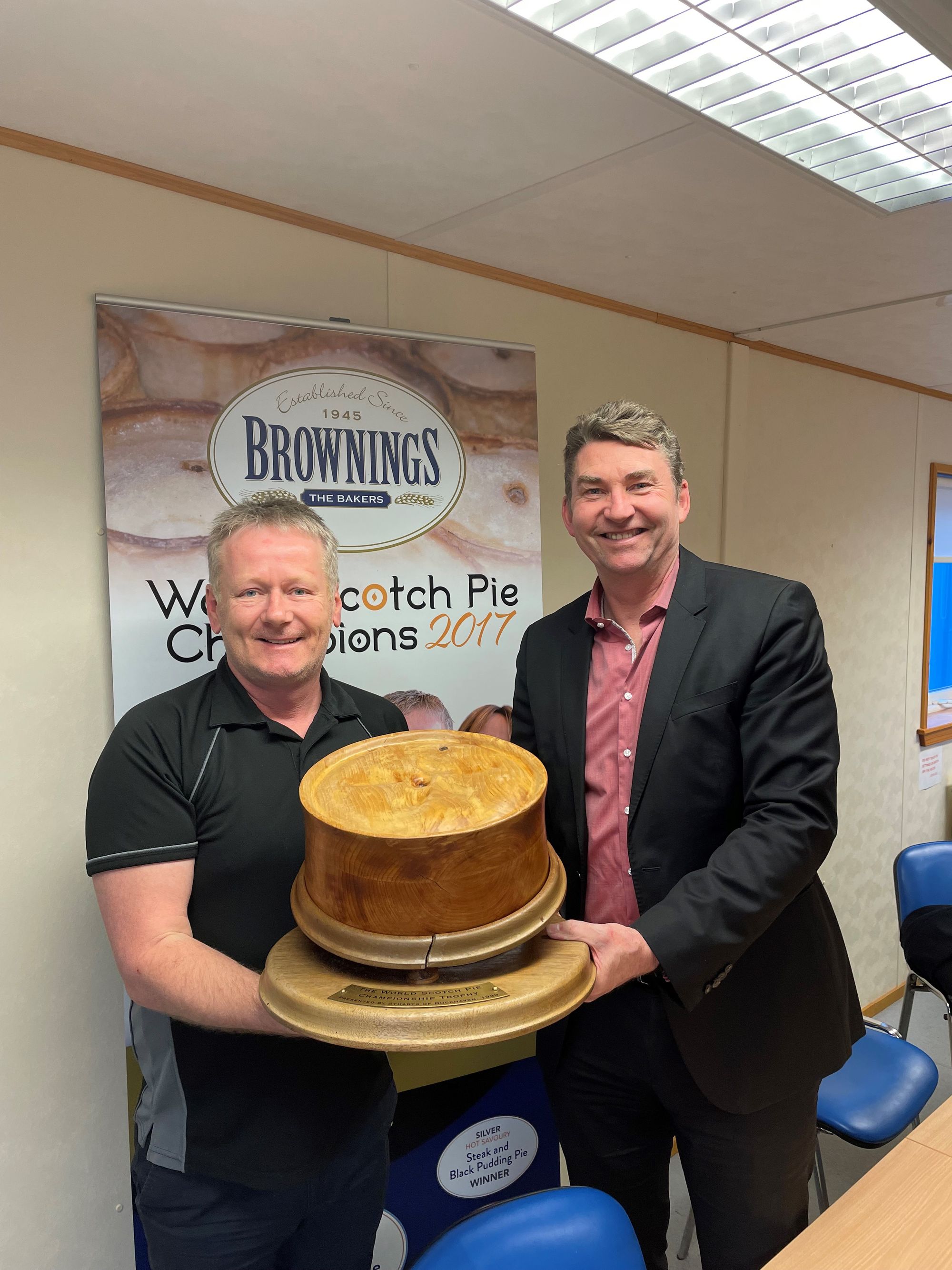 MSP Brian Whittle visits Kilmarnock baker where talent rises to the top
