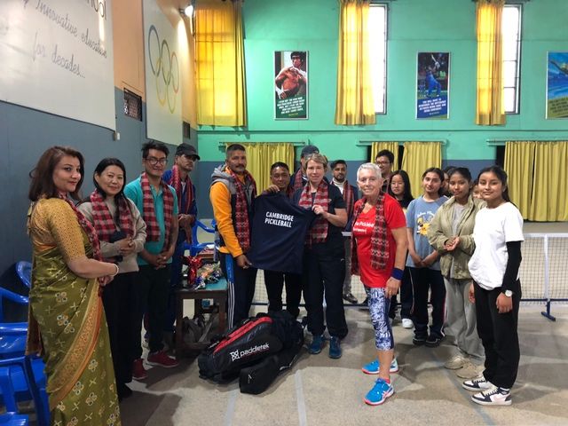 Cambridge Pickleball Club reach new heights in Nepal