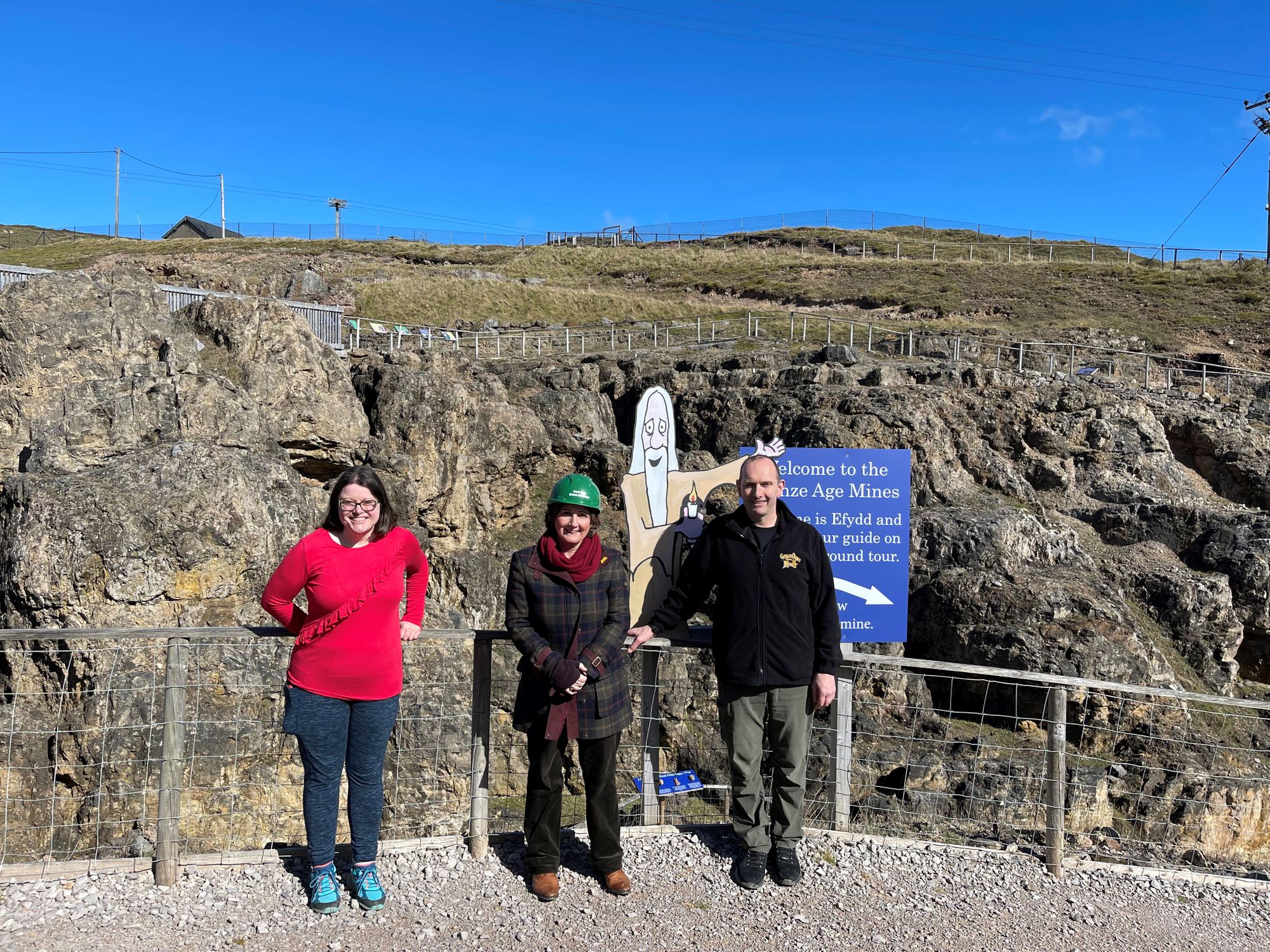 Janet Finch-Saunders encourages locals and tourists to visit the Great Orme Bronze Age Mines