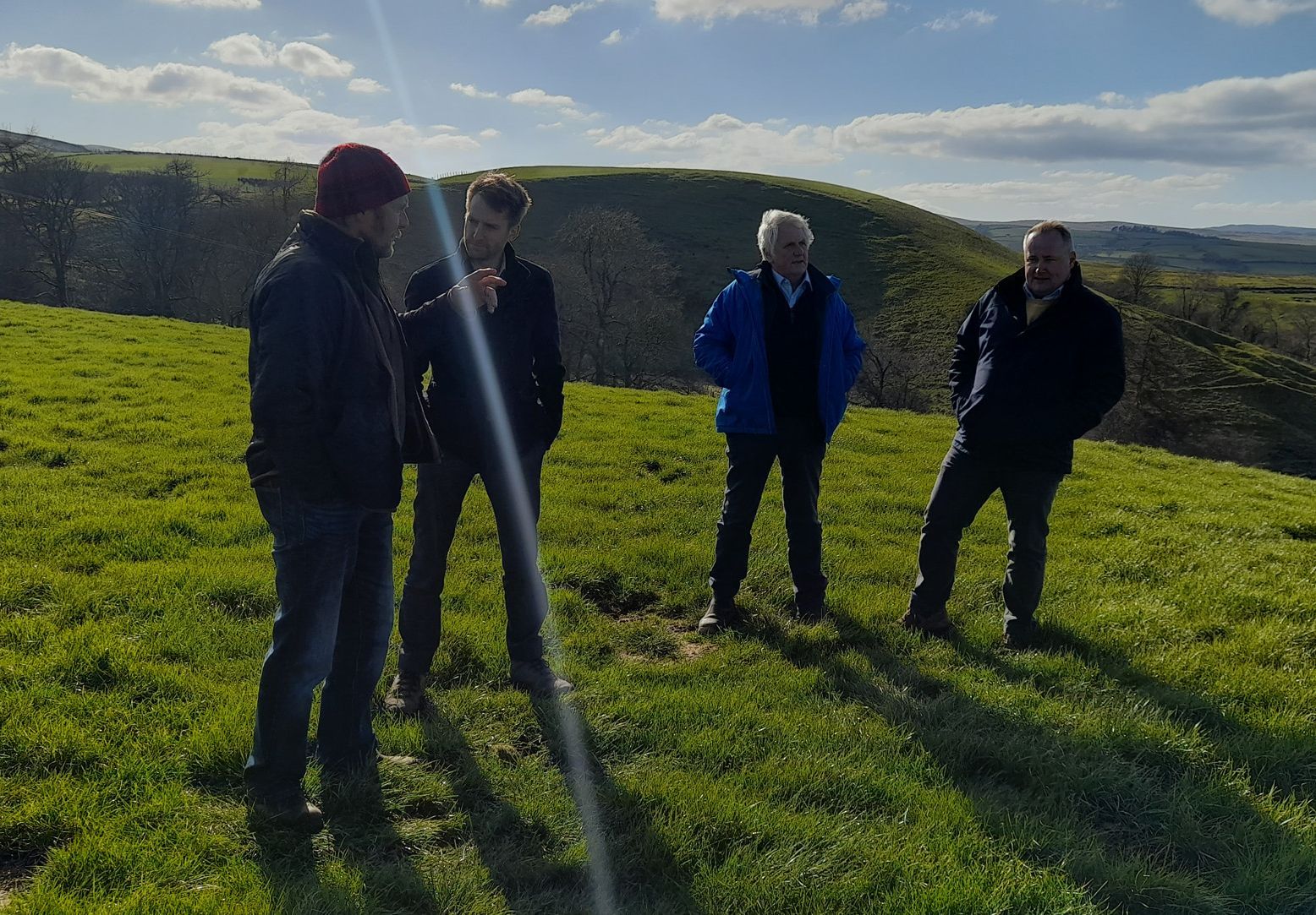 Denbighshire farmers meet with local politicians to talk about Bovine TB proposals