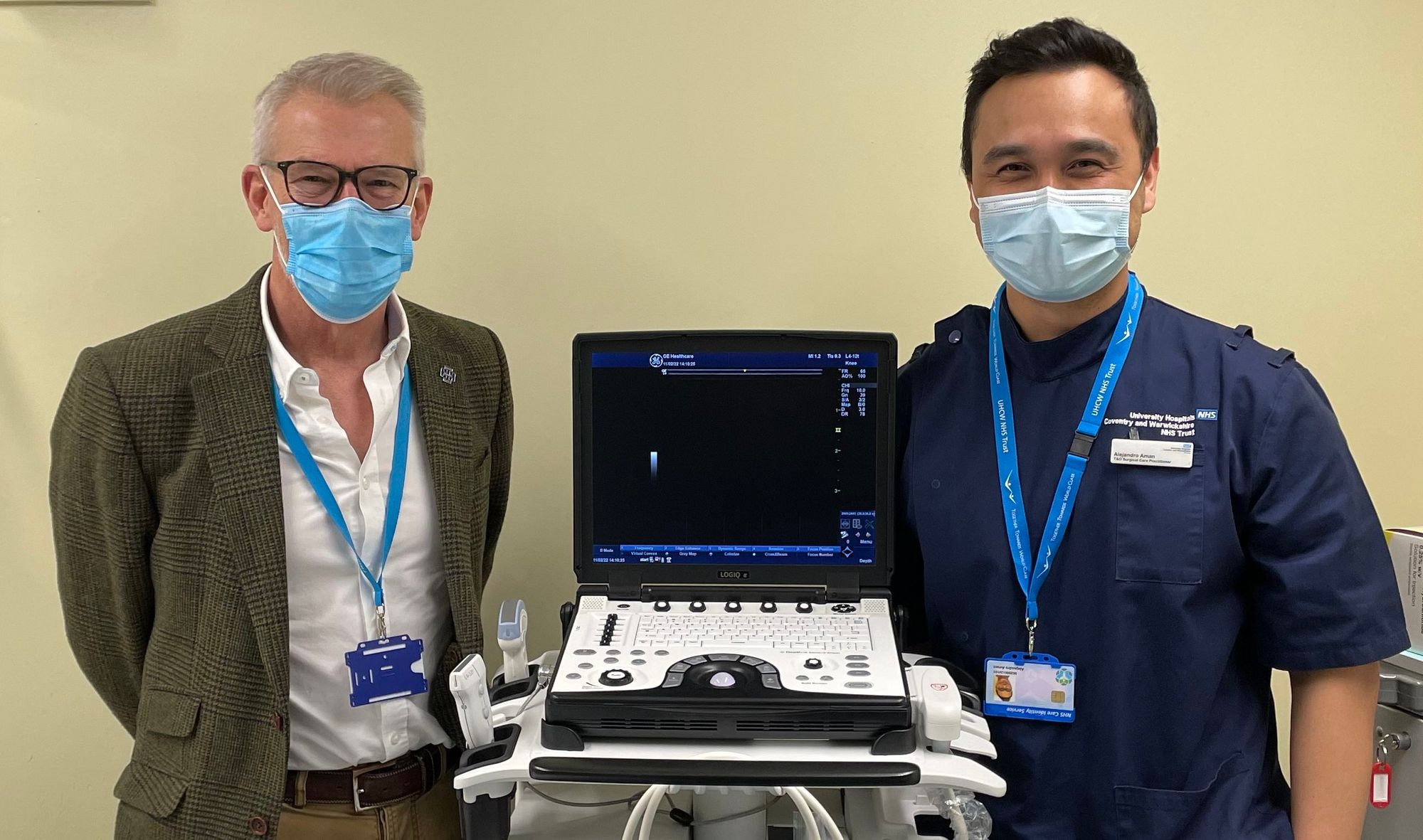 Rugby hospital receives donation of state-of-the-art equipment