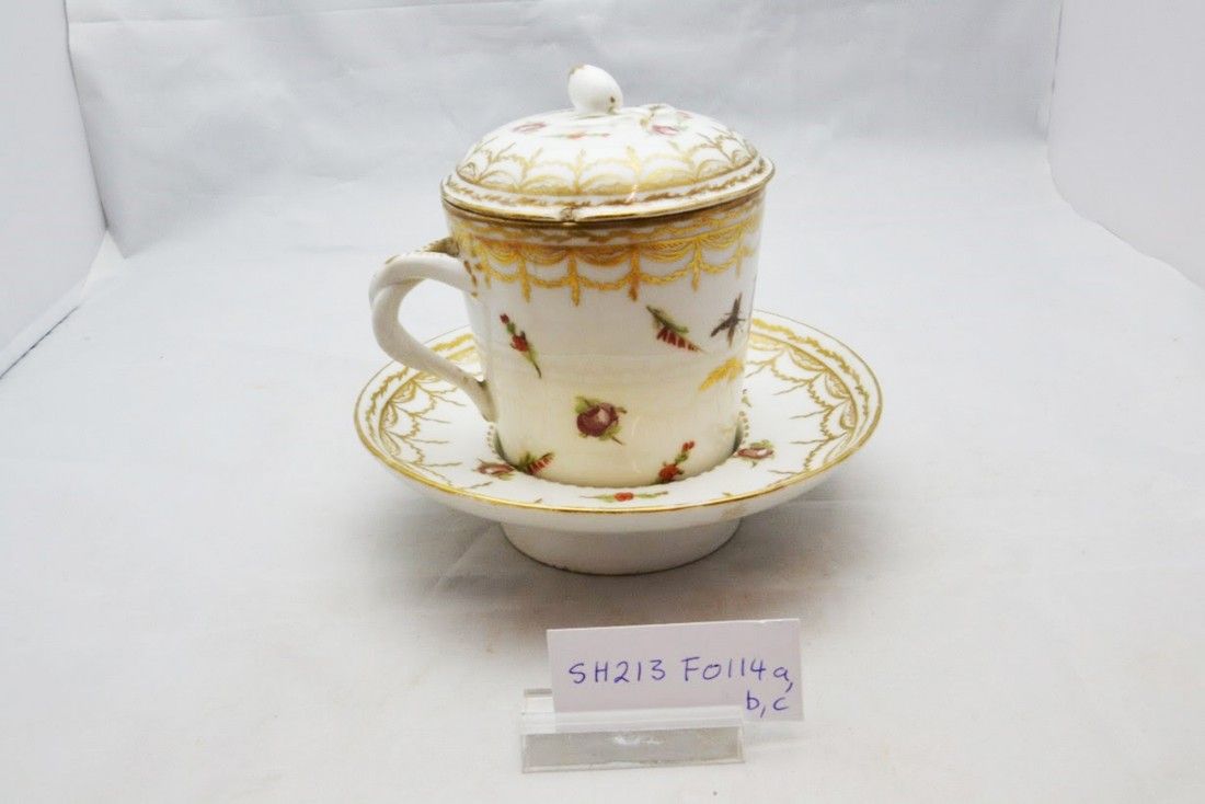 Folkestone Museum’s beautiful Victorian hot chocolate cup