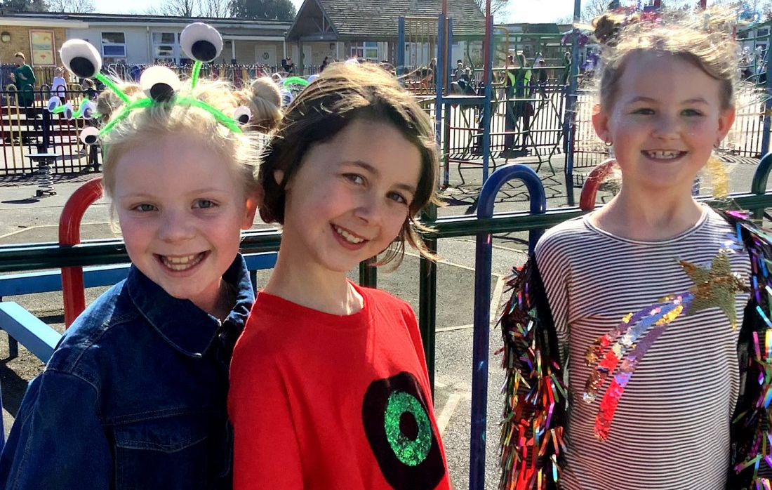 ‘Supersonic twist’ on Red Nose Day at Thanet school