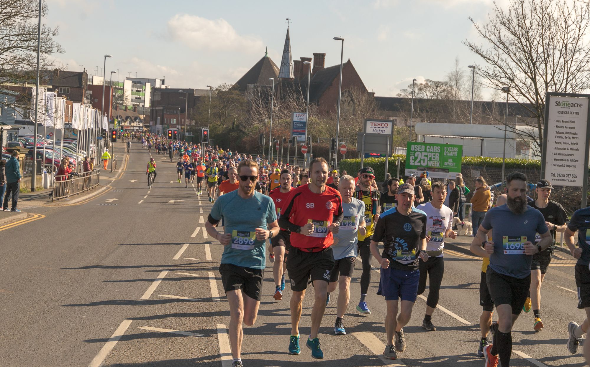 Fun in the sun at Stafford Half Marathon