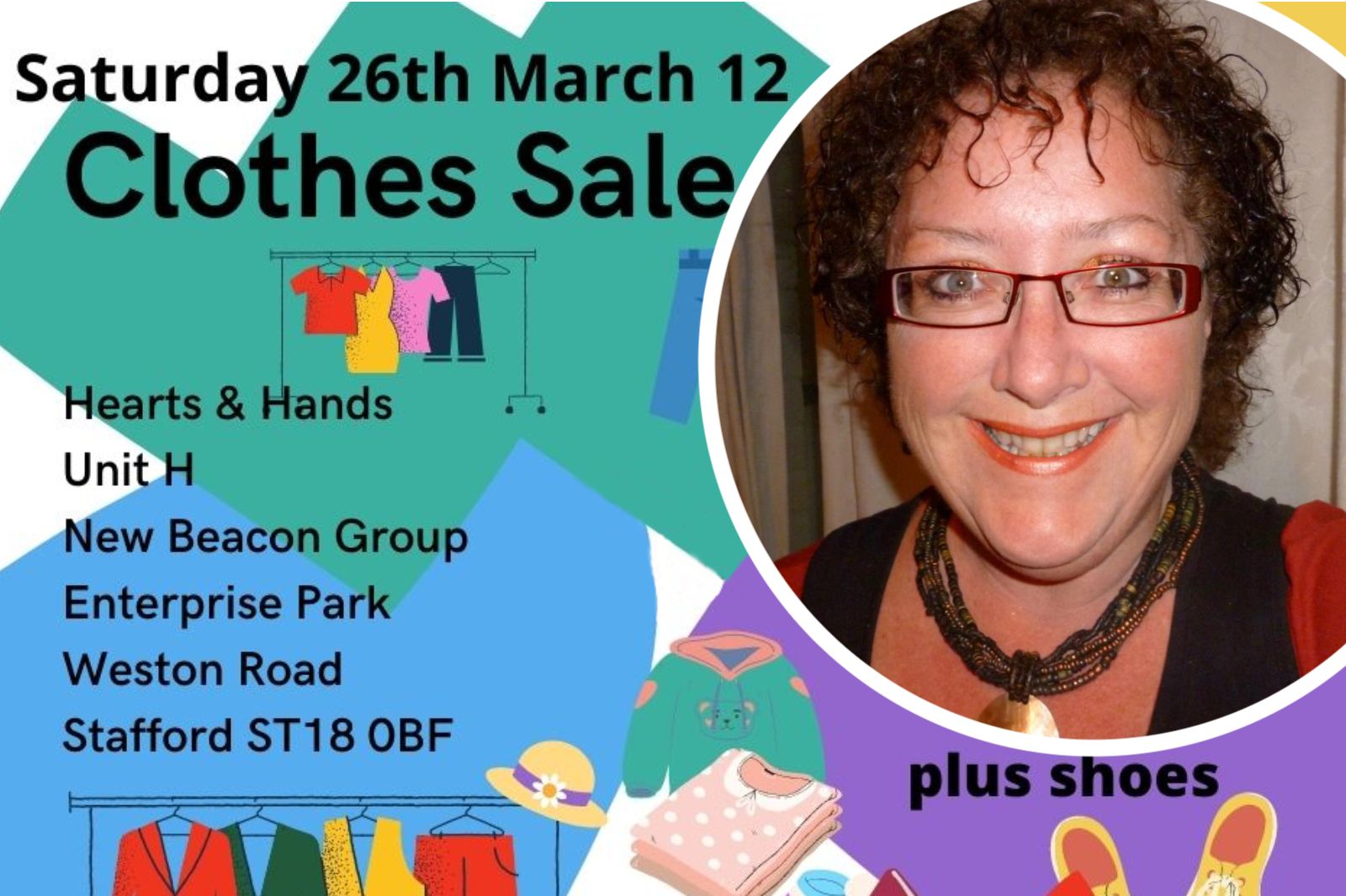 New and nearly new clothes sale to be held in Stafford for charity