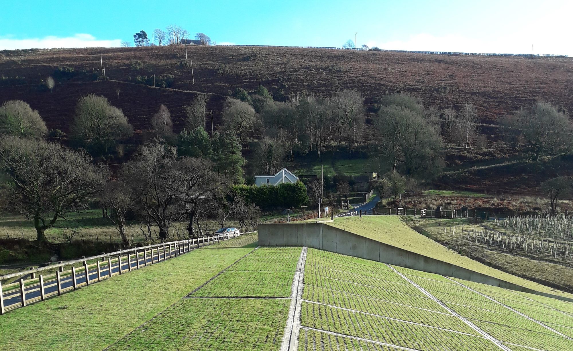 CCTV camera vandalised at Pontarddulais flood scheme