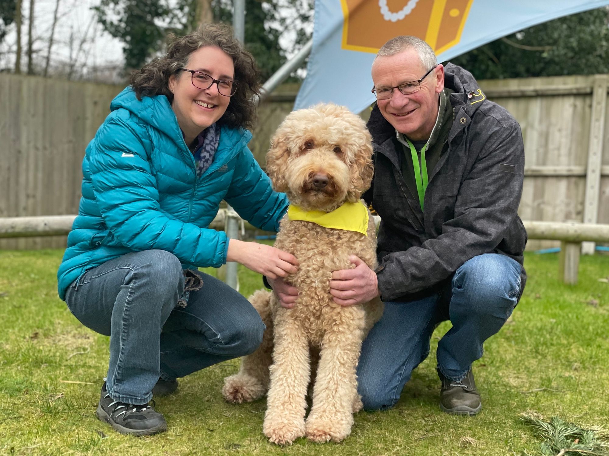 Chorley children's hospice welcomes pet therapy labradoodle