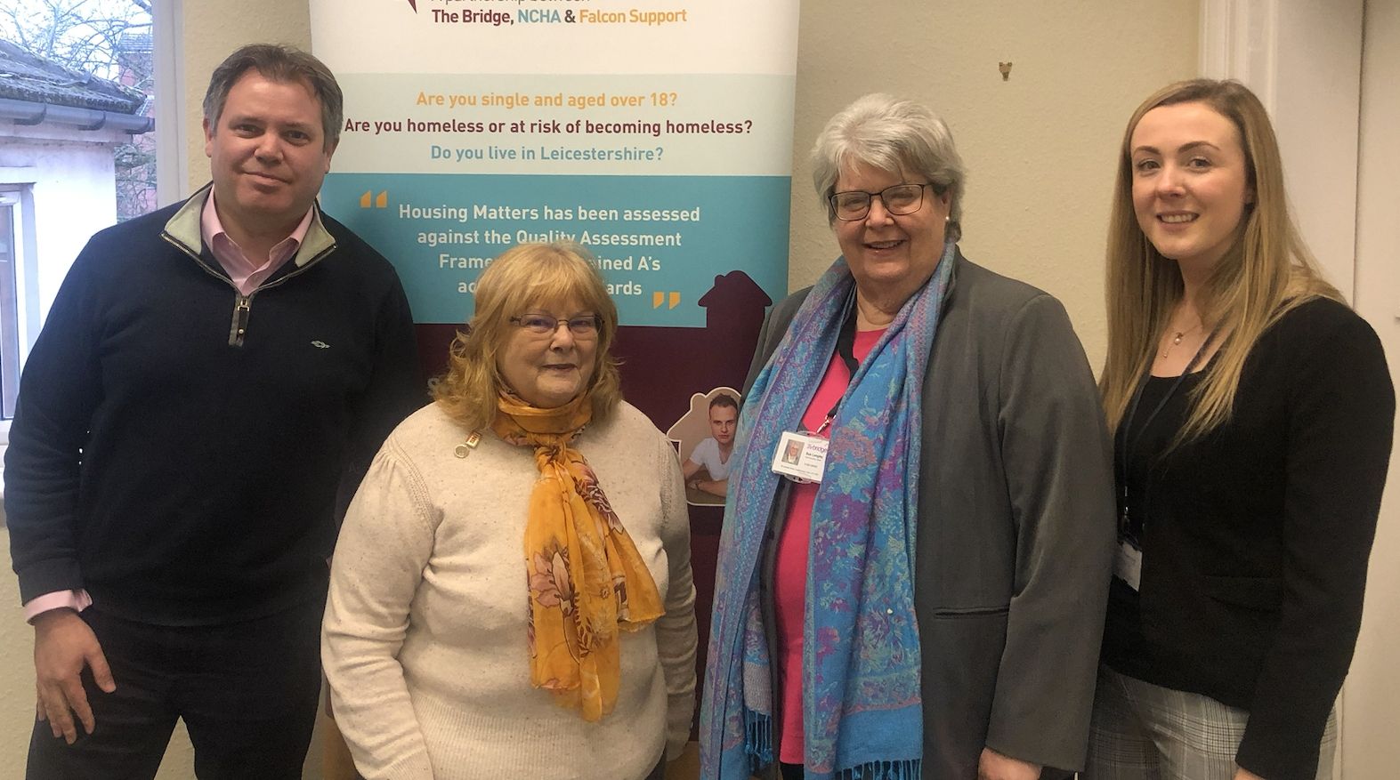Local MP visits Loughborough charity to discuss their work helping vulnerable people