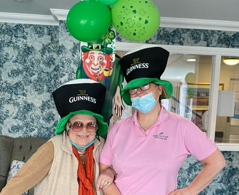 Oxted care home celebrates all things Irish for St Patrick's Day
