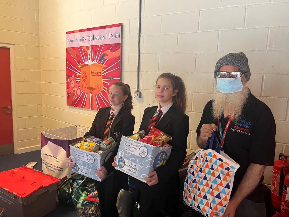 Yardley school donates food to those in need in the community