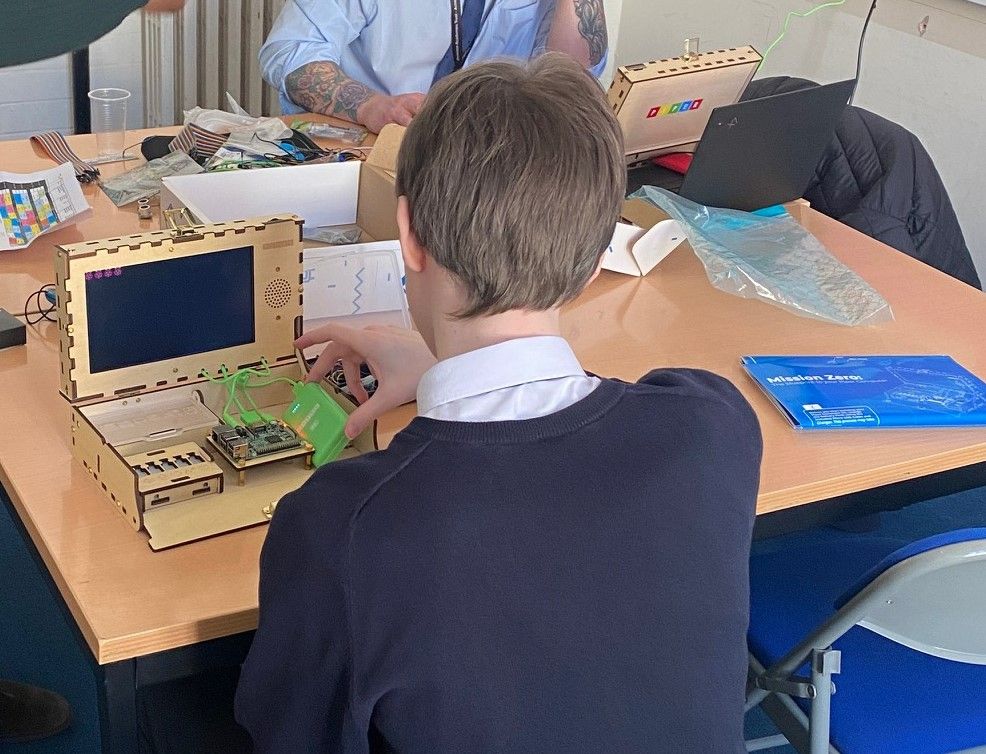 Fulham Year 10 student builds and codes his own computer
