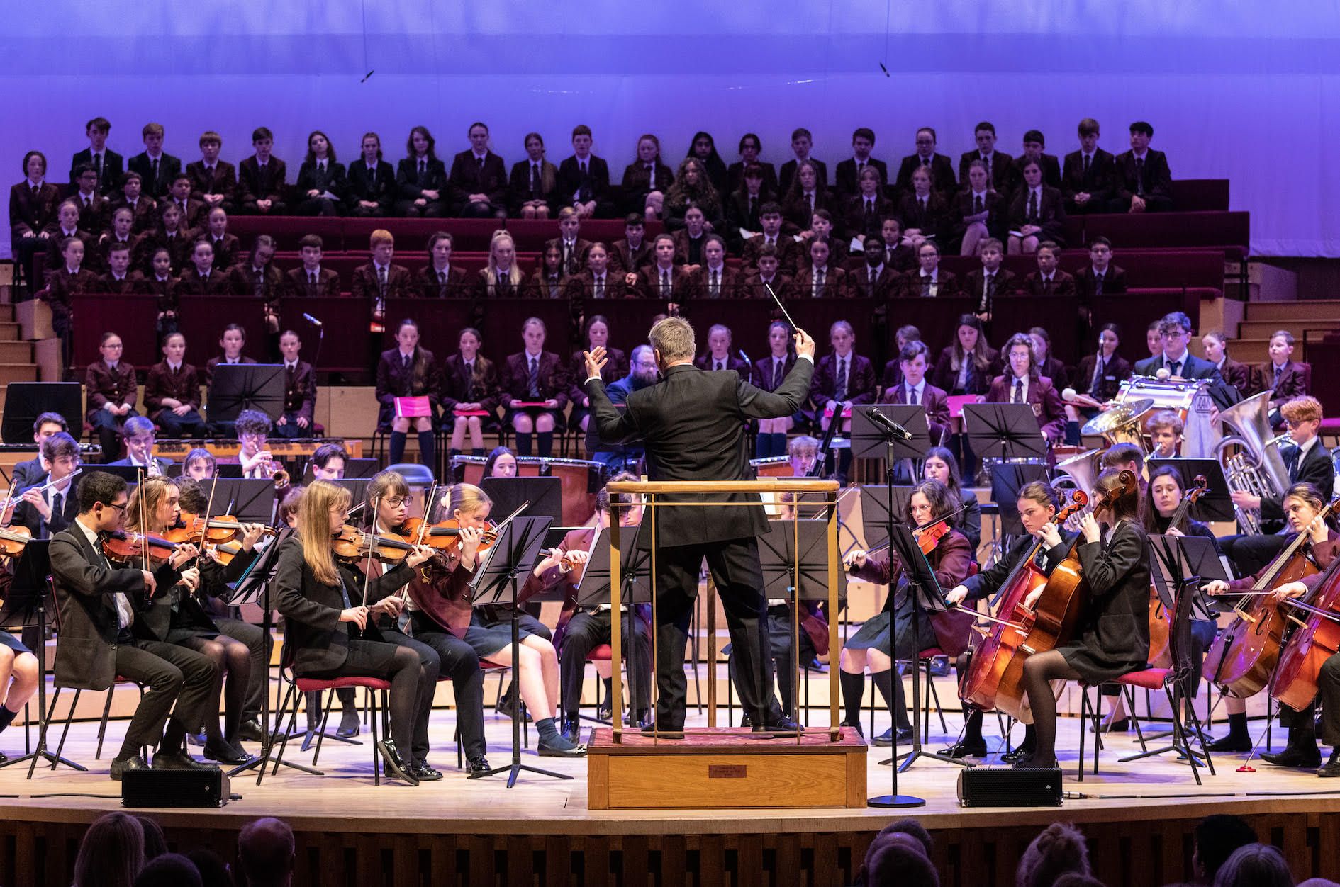 Students from St. Mary's College present music from around the world in Festival of Music