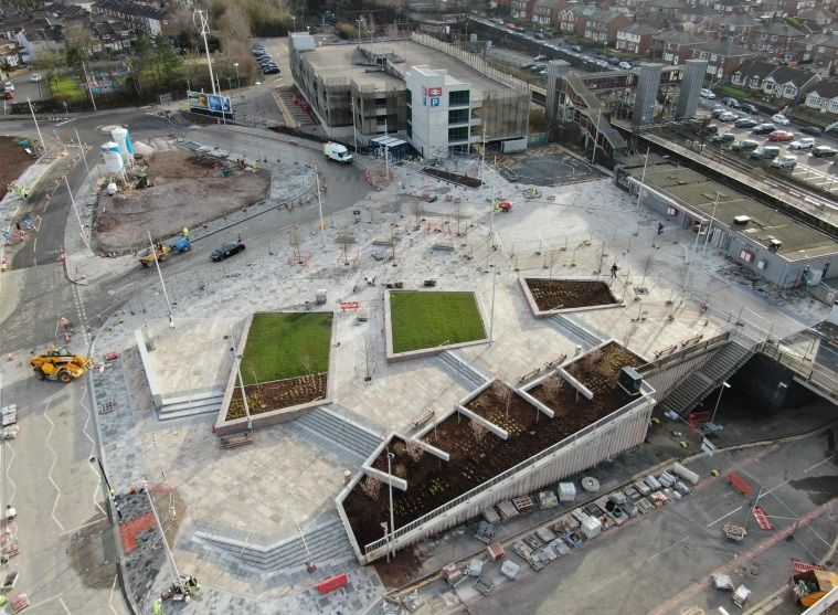 Station piazza a 'statement of confidence' for Runcorn