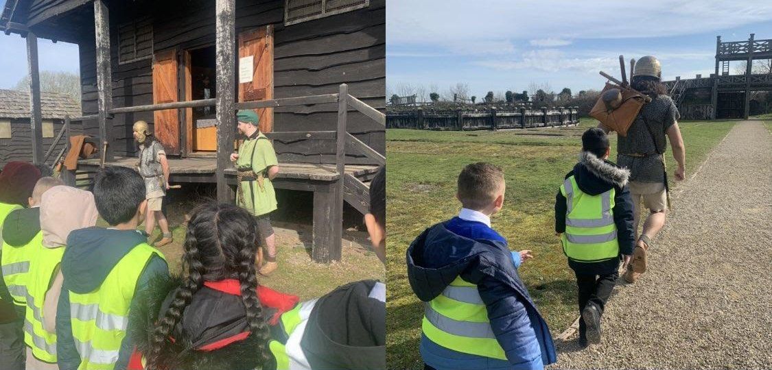 Tyseley school children enjoy visit to Britain's only reconstructed Roman cavalry fort