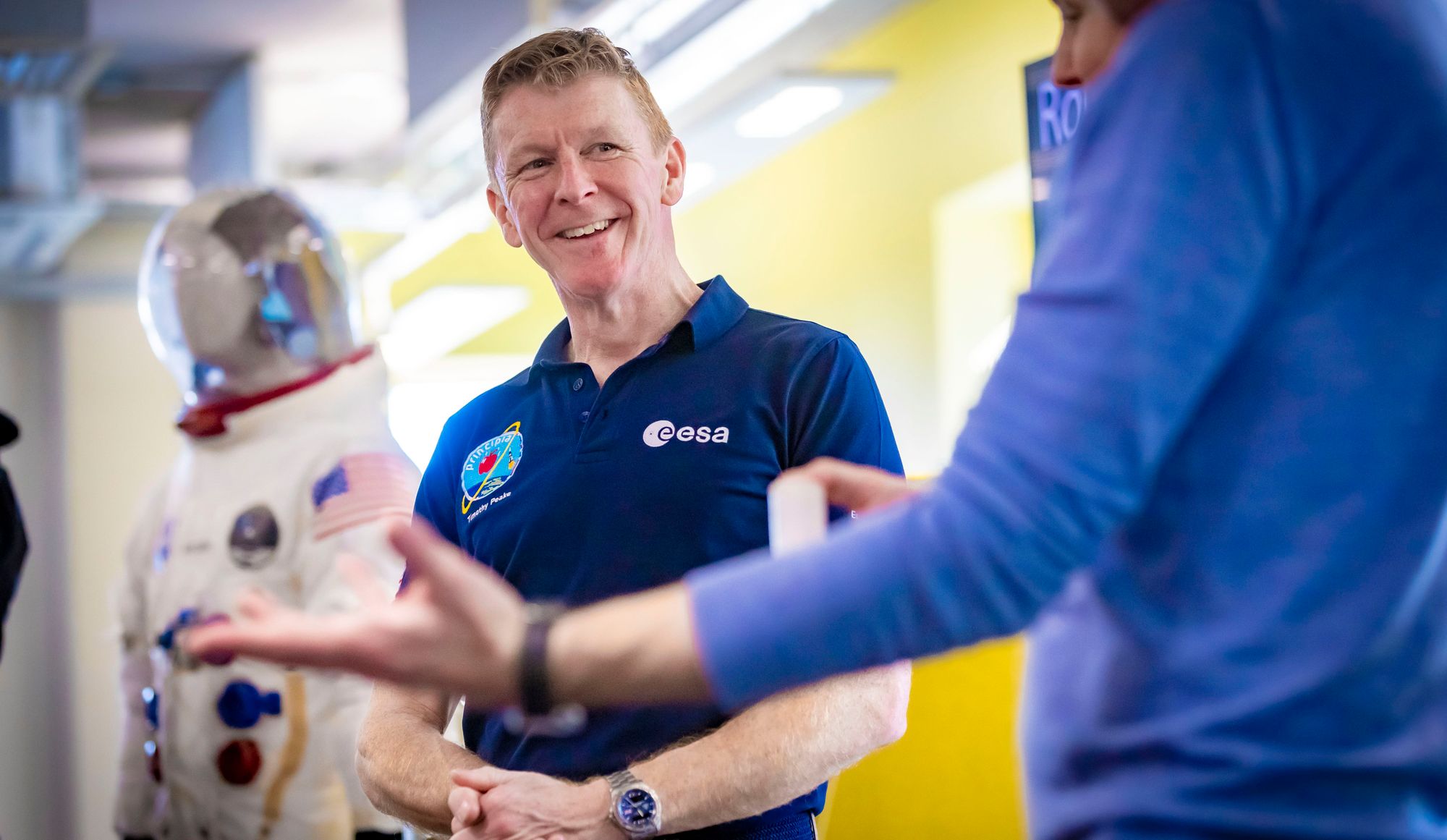 Leicester space centre launched by famous British astronaut