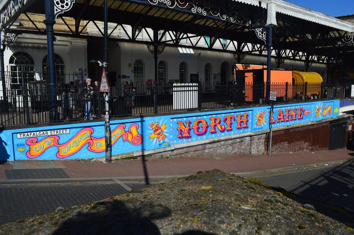 Brighton street launches colourful art trail for English Tourism Week