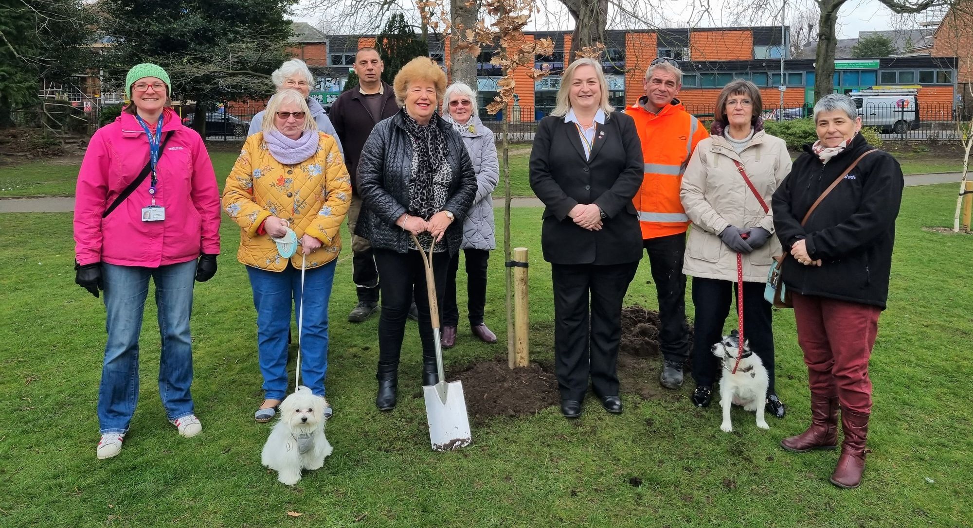 Tree planted in Loughborough to mark Her Majesty The Queen's Platinum Jubilee