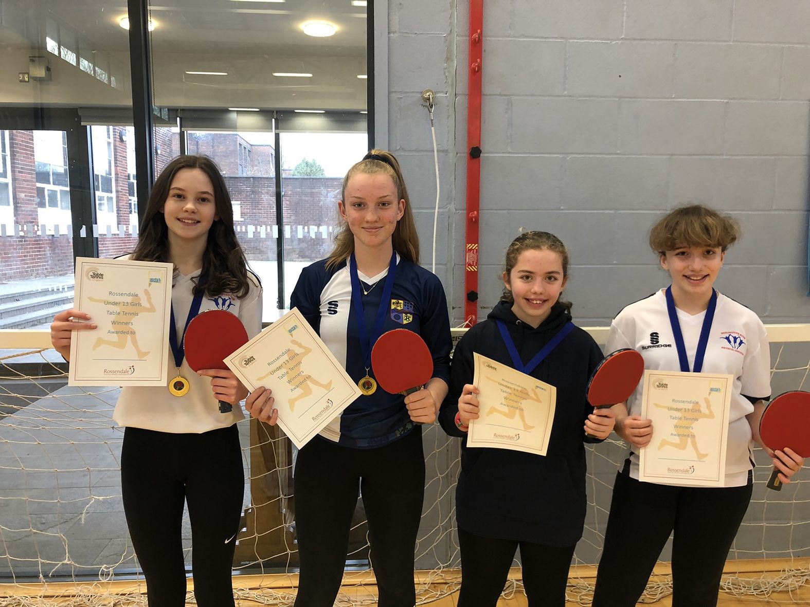 Haslingden table tennis starlets crowned Rossendale champions