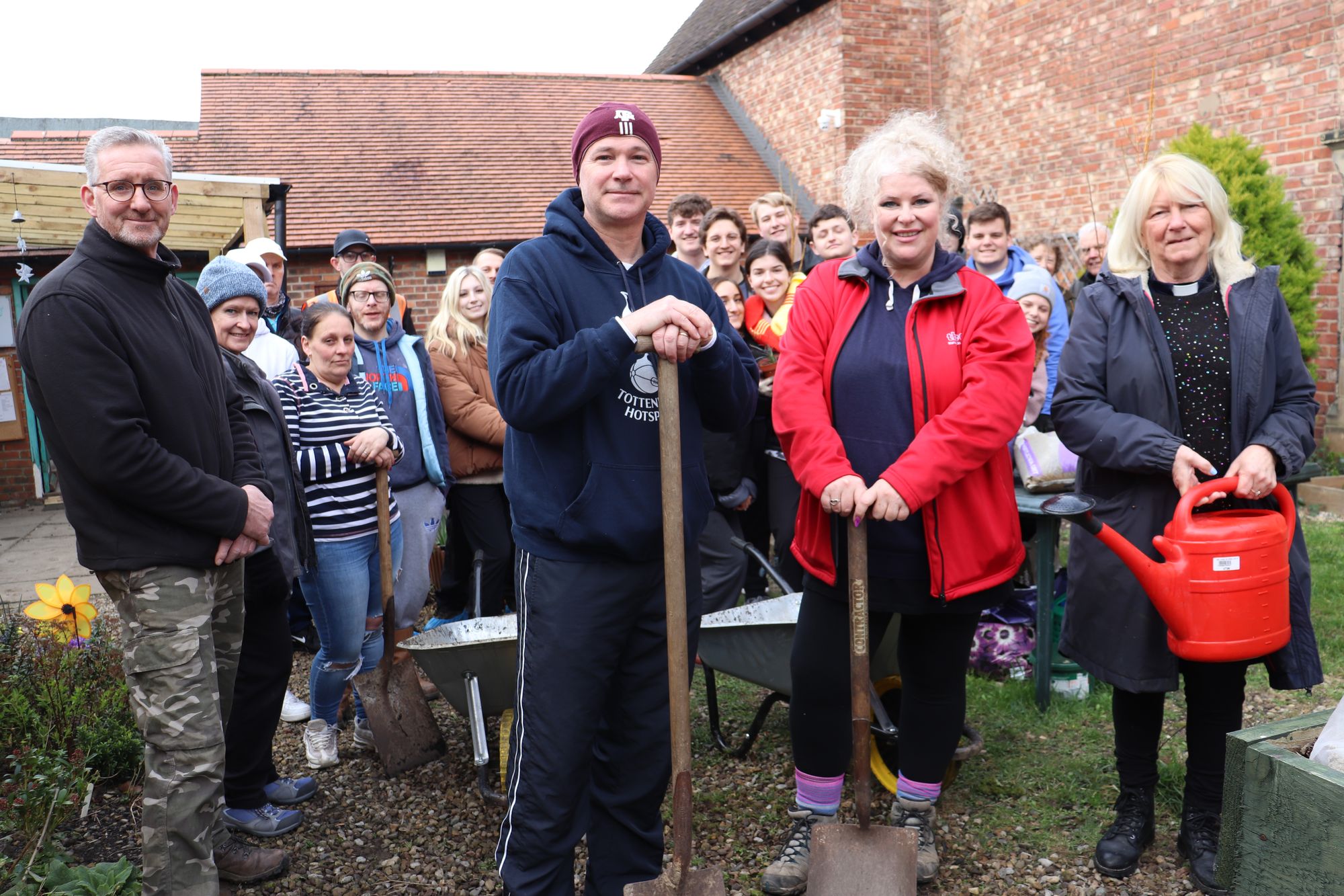 US group support Grove Hill community in renovation of Church hall