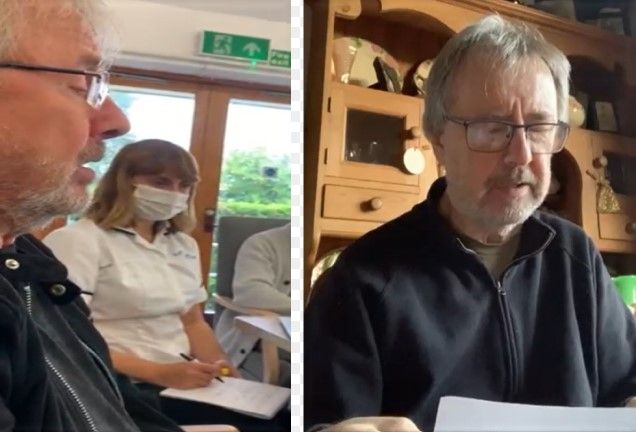 Surrey Parkinson's sufferer does not let symptoms change his tune