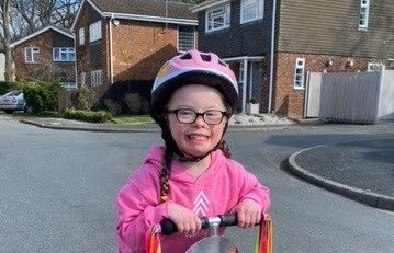 Five-year-old girl raises £3,000 for Down syndrome charity