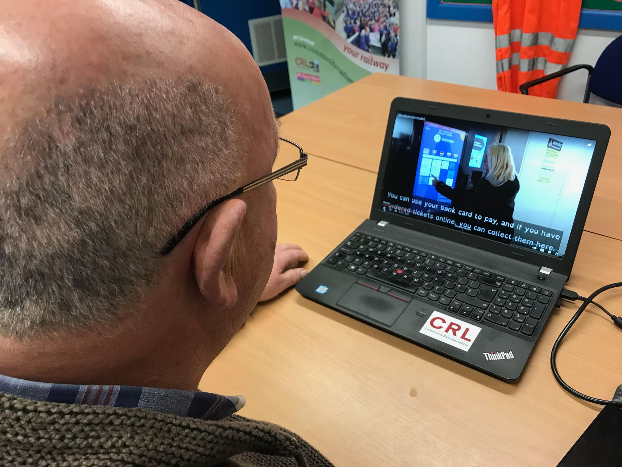 Walk-through Accrington railway station film celebrated ahead of World Autism Day