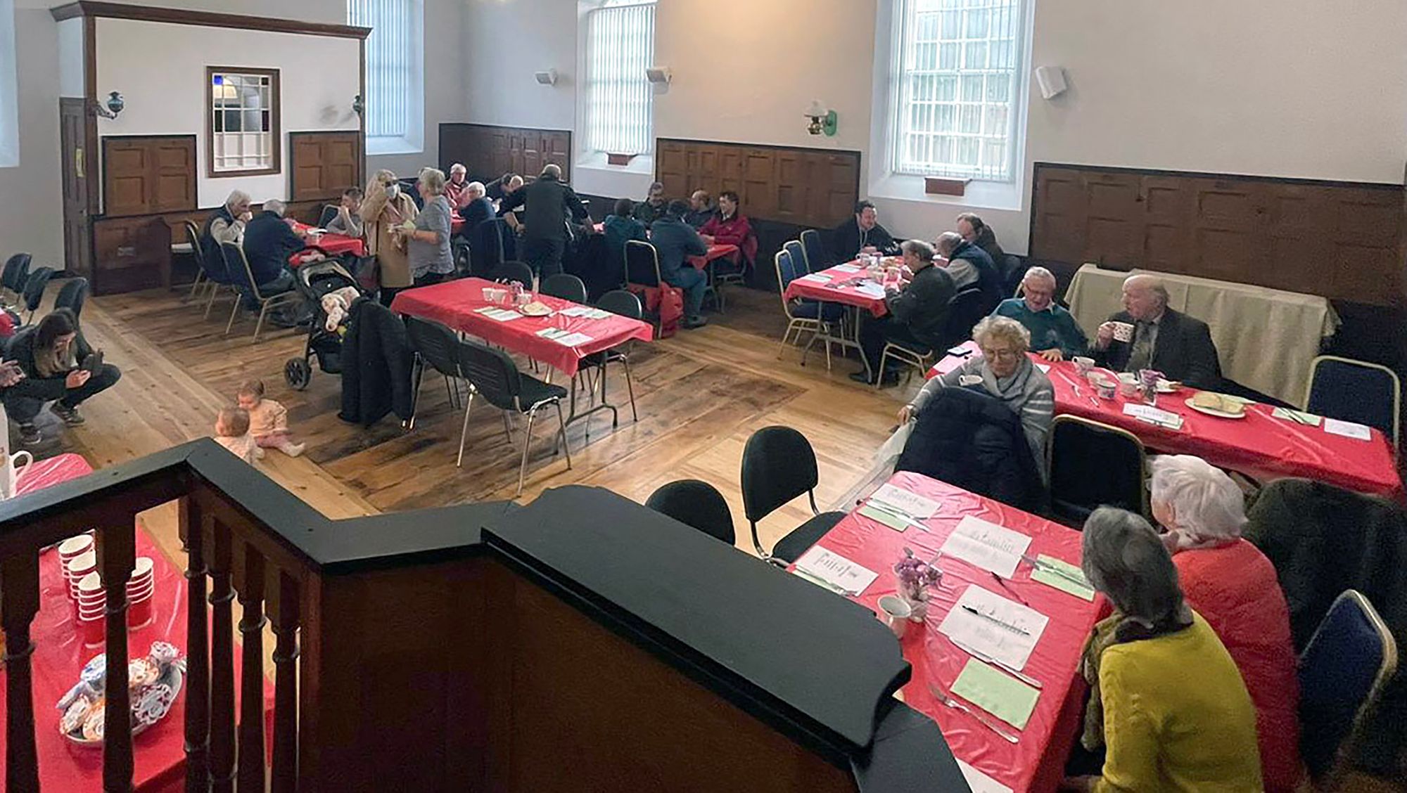 Devil's Bridge residents come together to raise money for mental health charity