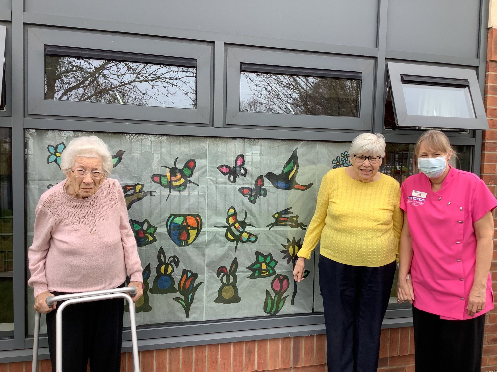 Canley residential home joins in with Window Wanderland window display