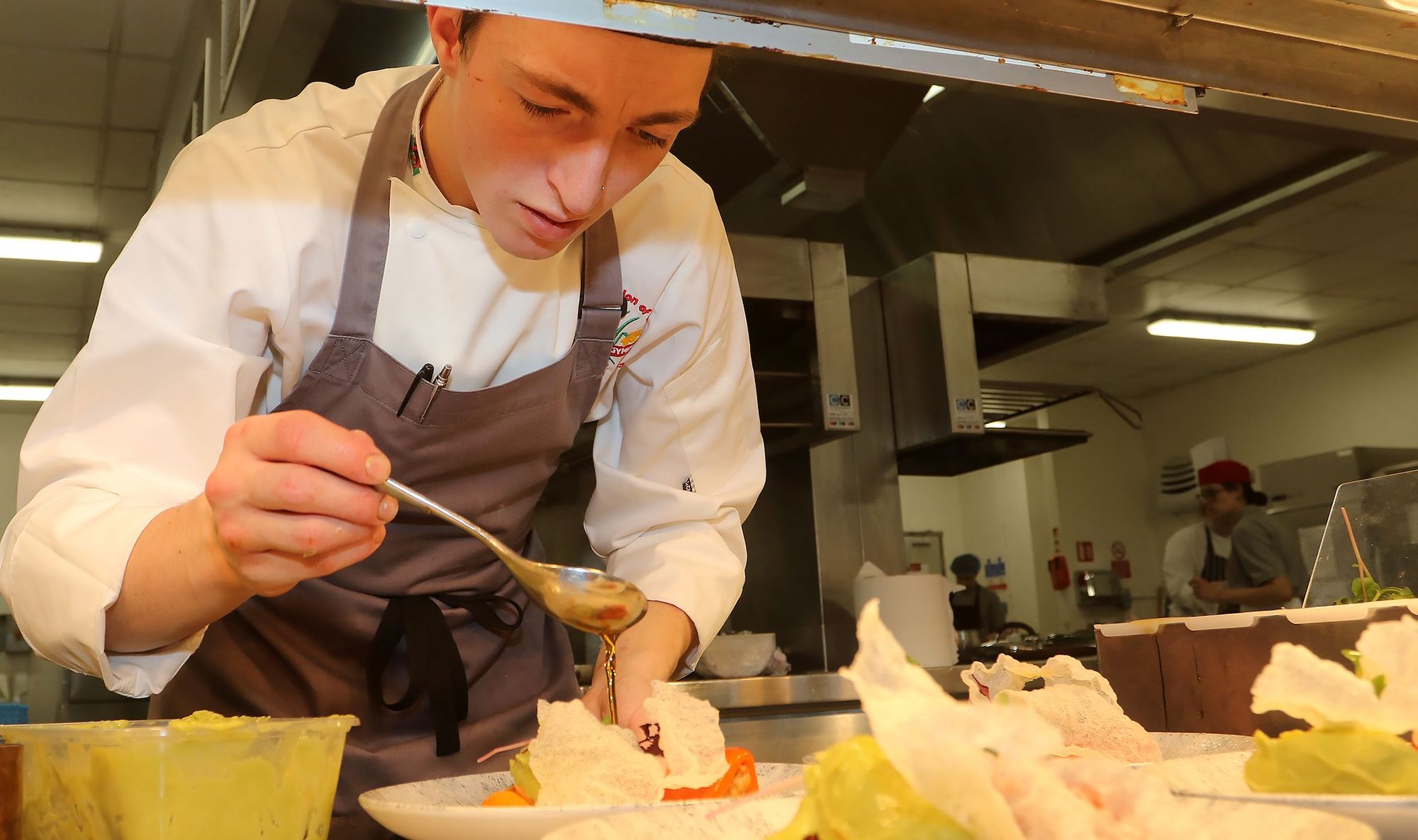 Llandudno chef comes out top at cooking competition