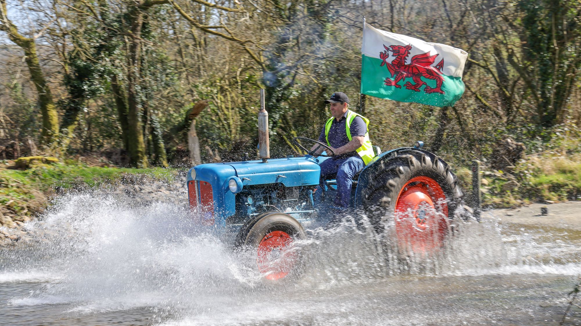 Brechfa tractor run held to raise money for Prostate Cancer UK