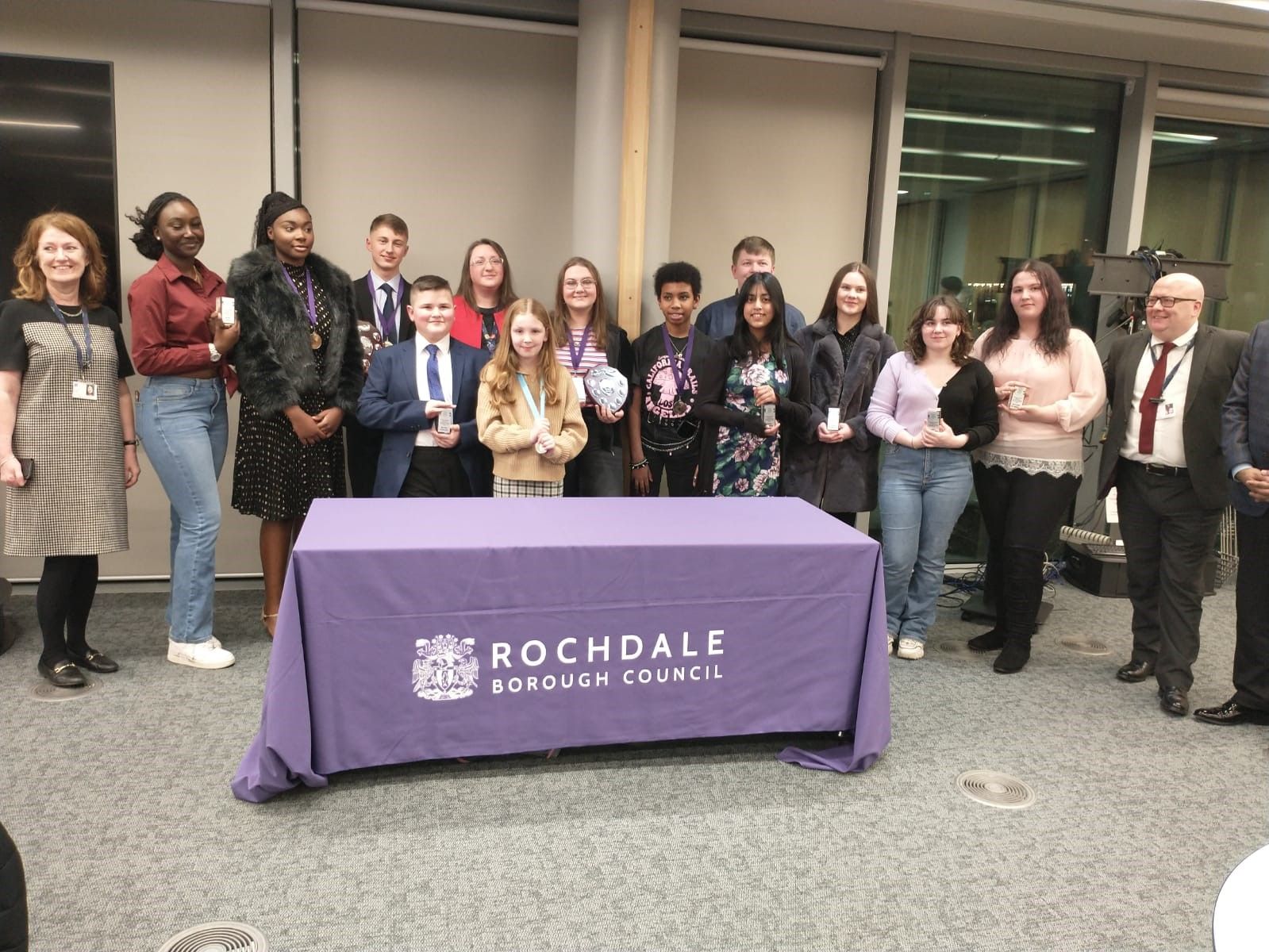 New Member of Youth Parliament representatives for Rochdale voted in