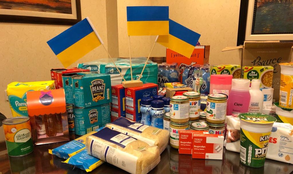 Community supports Bagshot care home's Ukraine appeal InYourArea