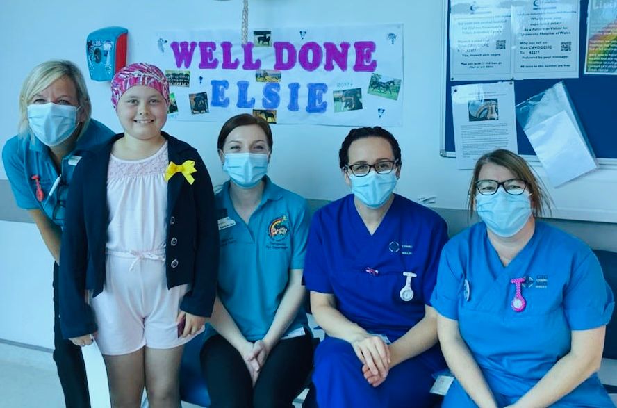 12-year-old Carmarthenshire cancer patient’s fundraising challenge for hospital that cared for her