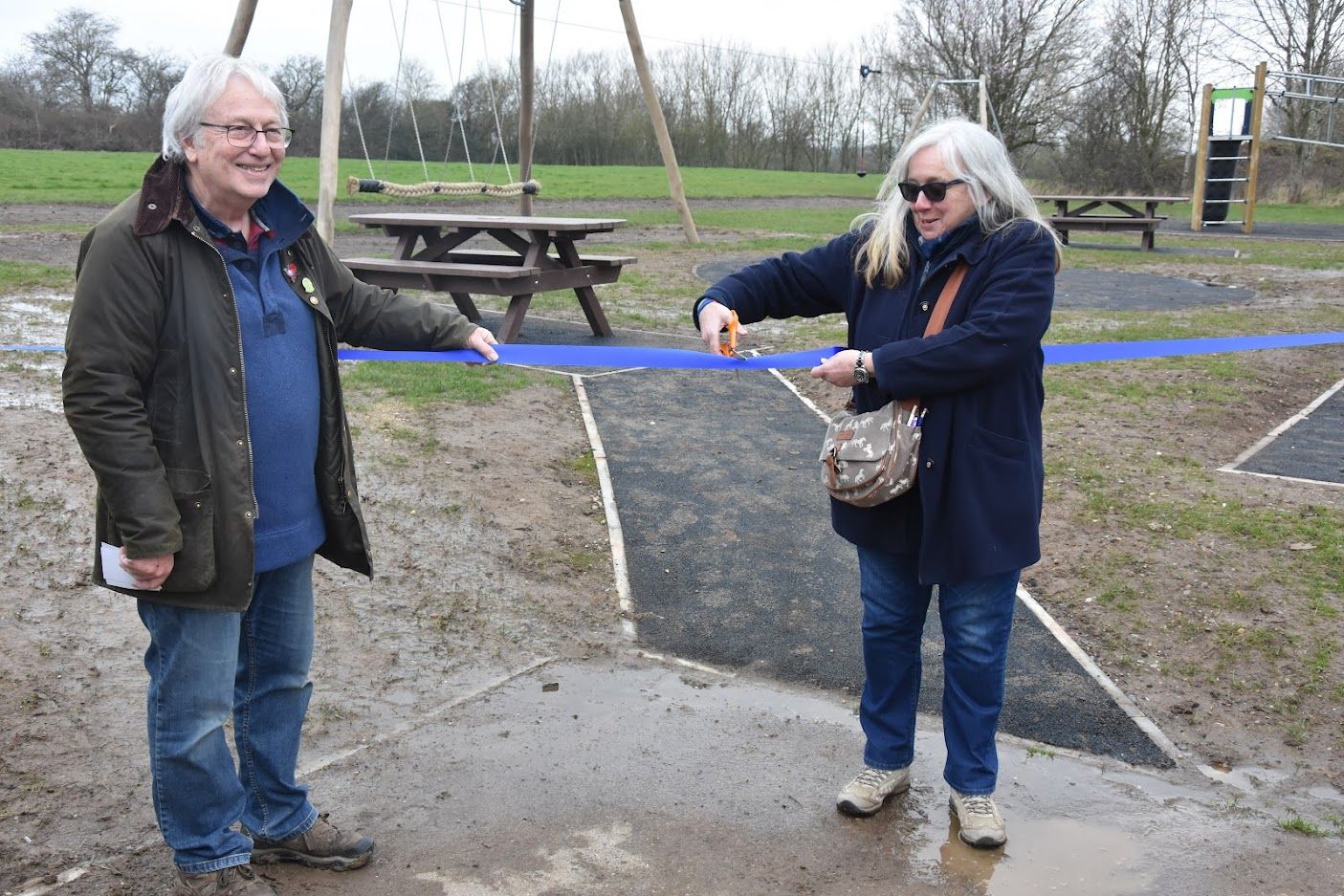 Children's playground in Cold Norton officially declared open