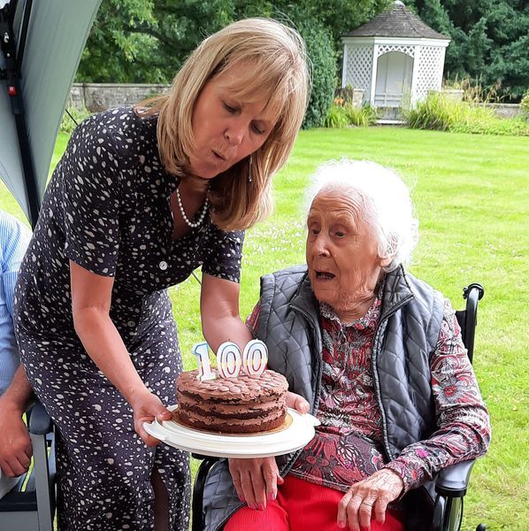 100-year-old Braintree resident is keeping up with keeping fit