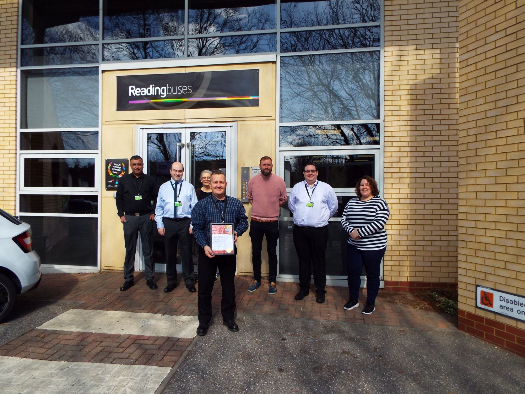 Reading Buses reveal Stars of the Month for February