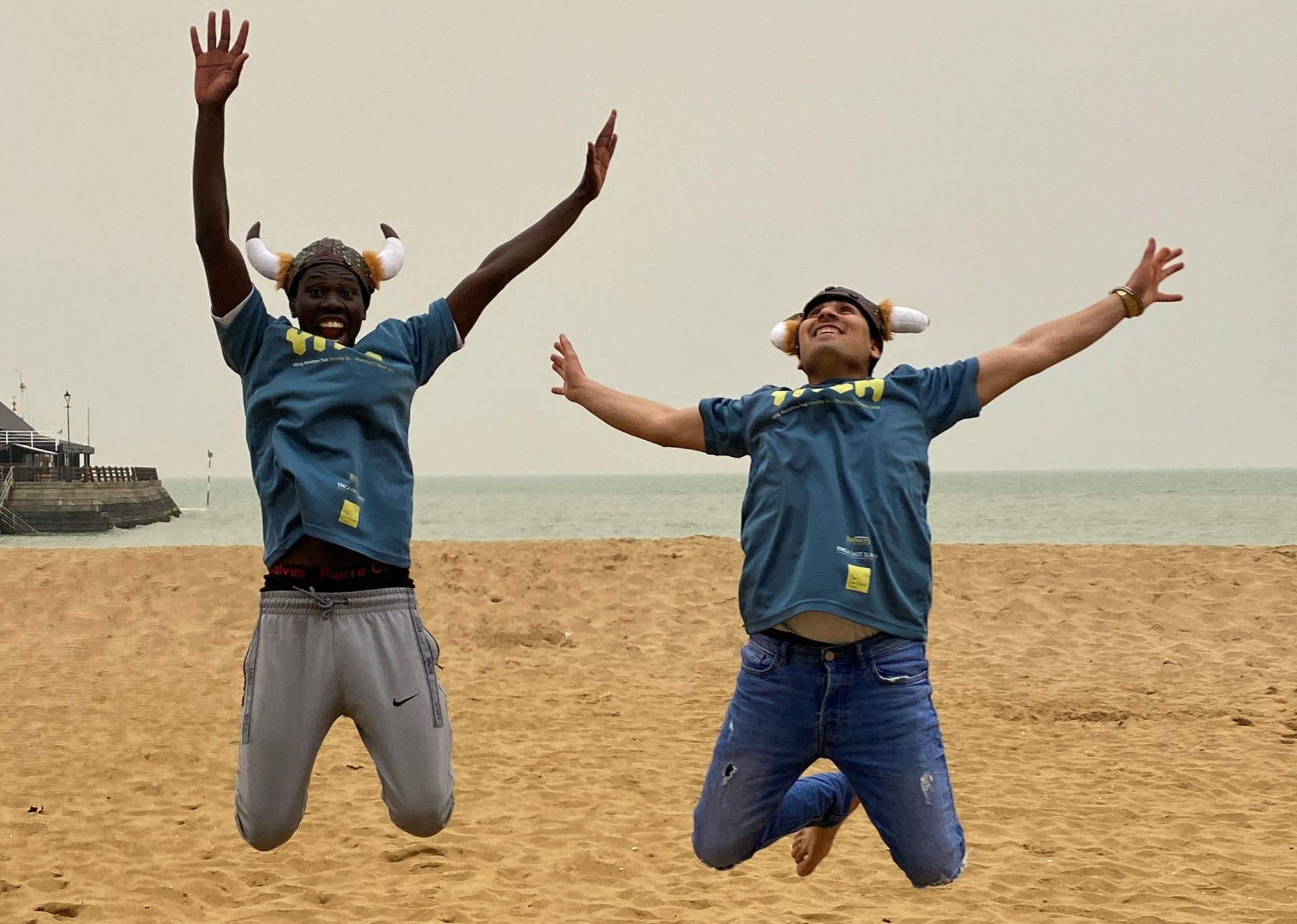 Young homeless tackle Viking Coastal Trail with YMCA East Surrey