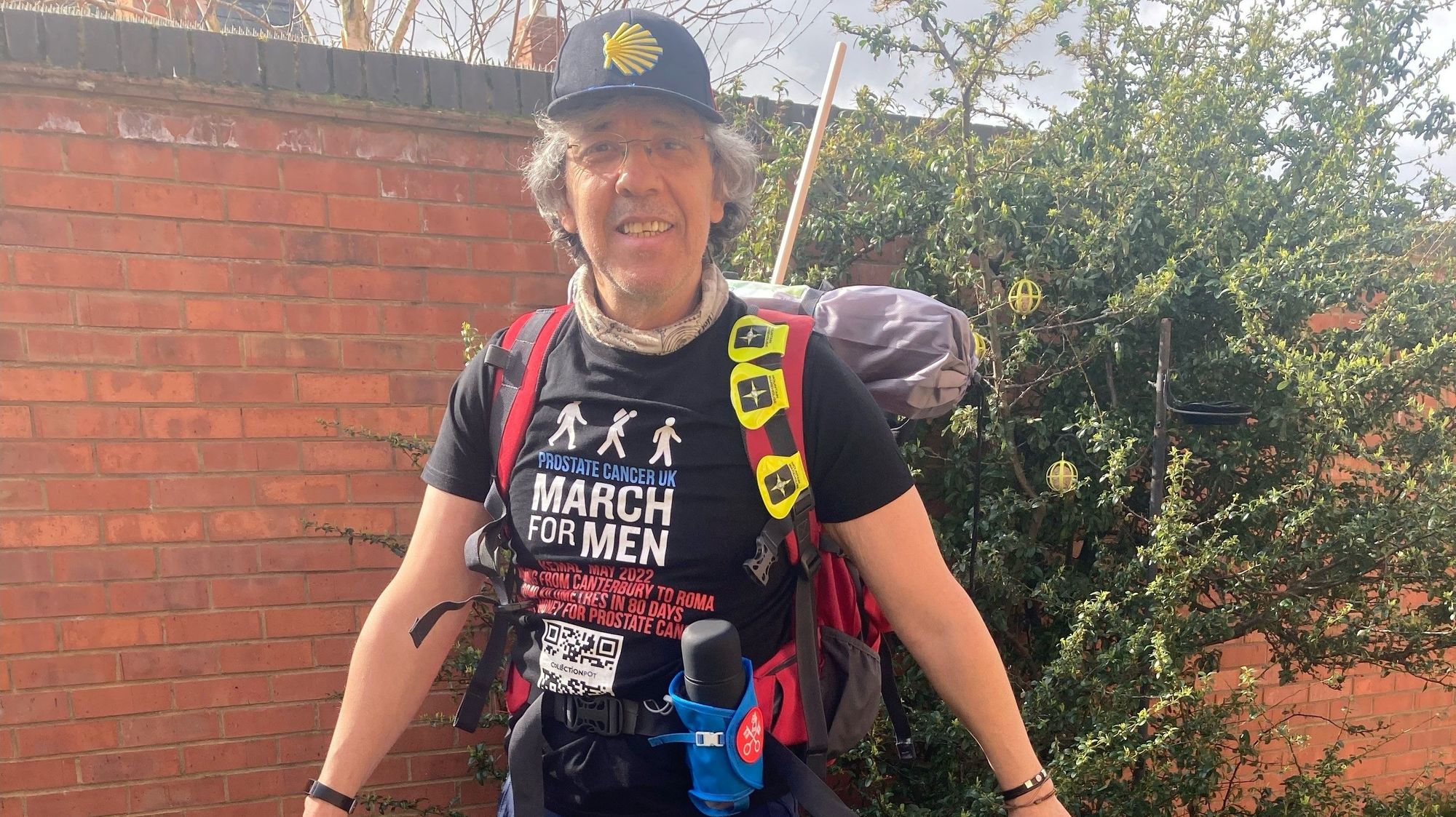 Naseby local takes on charity walk across five countries
